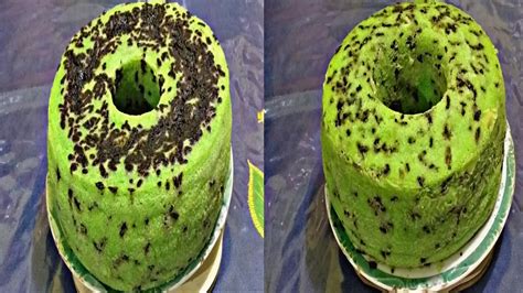 Tambahkan cake emulsifier dan baking powder, kocok kembali hingga mengental. Cara membuat bolu kukus pandan Ceres - YouTube