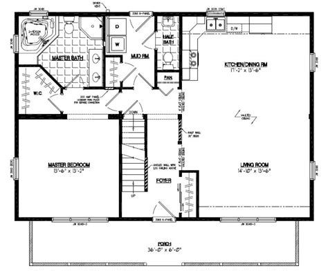 28 X 28 House Floor Plans Floorplansclick