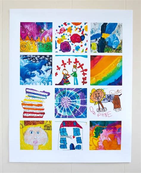 21 Ways To Display Kids Artwork Honor Creativity And Manage The Piles