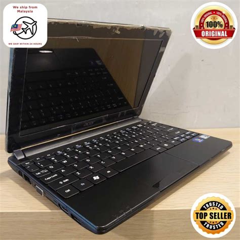 Acer N214 Atom Laptop 100 Original Used Shopee Malaysia