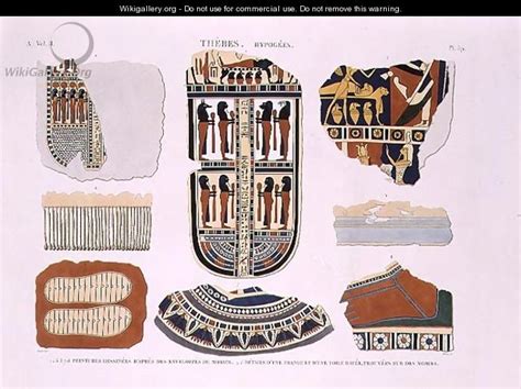 Illustrations Of Decorative Details From The Wrappings Of Mummies After Jomard Wikigallery