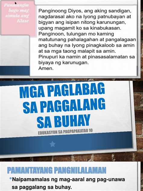 Mga Paglabag Sa Paggalang Sa Buhay Pdf