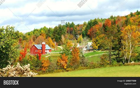 Beautiful Vermont Farm Image And Photo Free Trial Bigstock
