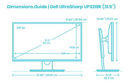 Dell Dimensions And Drawings Dimensionsguide