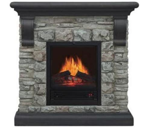 Thank you for visiting lecultivateur!!! 40" Electric Fireplace Heater Polyfiber Faux Stone and ...