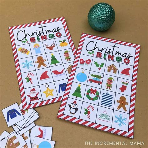 20 Free Printable Christmas Bingo Cards The Incremental Mama