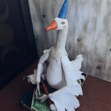Ooak Dolls Wizard Goose Art Doll Handmade Dolls Etsy In 2021