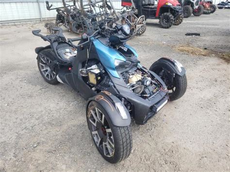 Can Am Salvage Motorcycles For Sale