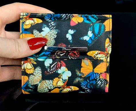 Butterfly Wallet Bifold Wallet Leather Wallet Girls Wallet Etsy