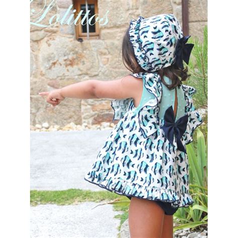 Girl Dress With Bottom Pecera Lolittos