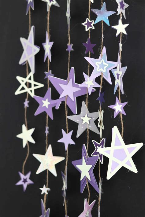 How To Make A Star Wall Hanging A Girl And A Glue Gun