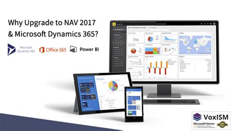 Supporting business processes and enhancing business productivity within the organization. Why Upgrade to NAV 2017 & Microsoft Dynamics 365