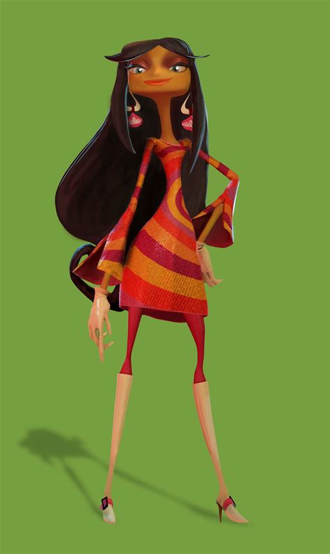 Psychonauts 2 Fig Video Game Crowdfunding Dark Brown Hair Color Long Brown Hair Double Fine