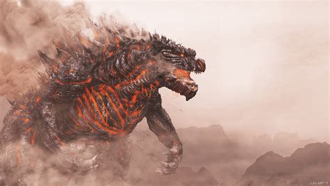 Fantasy Godzilla 4k Ultra Hd Wallpaper By Elden Ardiente
