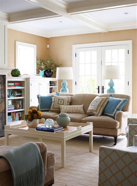 10 Accent Colors For Beige Living Room