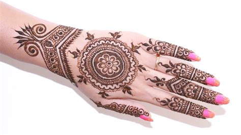 Best Bridal Henna Design 2015 Step By Step Description Of The Design