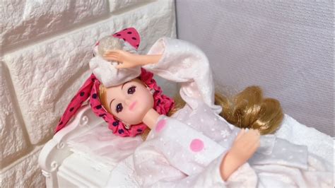 미미 인형 병원놀이 주사맞기 감기 빨리 낫는법 Mimi Doll Has A Cold And Flu Goes To The