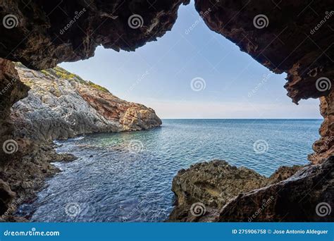 Cova Tallada In Javea Stock Photo Image Of Beach Landscape 275906758