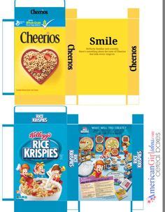 And people prefer to take to cereal they have a glossy look with pictures of the most popular cartoon characters printed on them. Cereal Boxes for #Miniature creations / Printables, labels ...