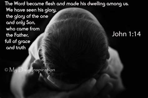 The Word Became Flesh And Made His Dwelling Among Us