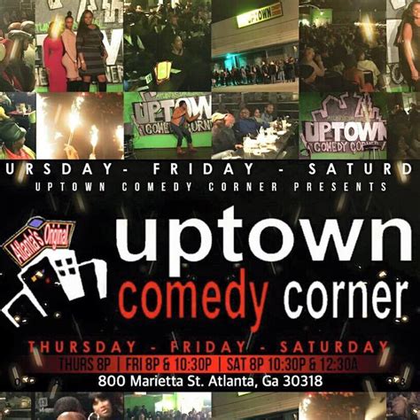 Uptown Comedy Corner Theater Atlanta Atlanta