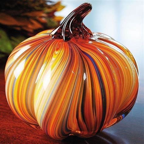 Pin By Deborah Scotka On Unique Art Art Glass Pumpkin Blown Glass