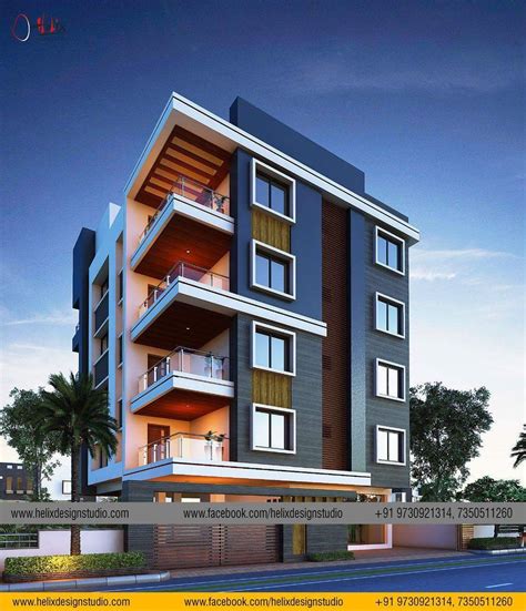 Pin By Srinivas Mulagapati On Elevation 3 Apartments Exterior Small