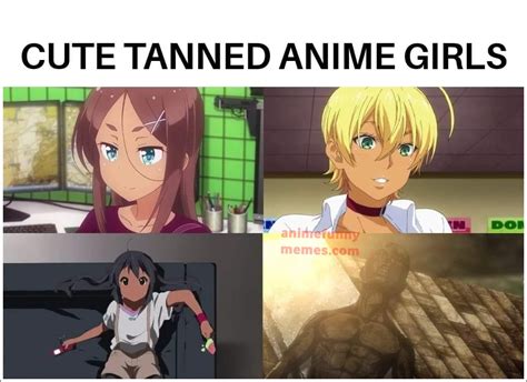 cute tanned anime girls r mvperry