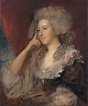 Paintings Reproductions Mrs. Maria Anne Fitzherbert, 1784 by Thomas ...
