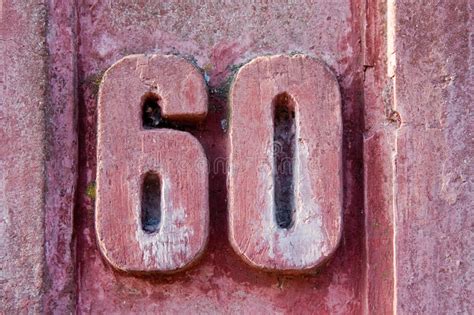 House Number 60 Stock Image Image Of Wall Numbers Building 26286359