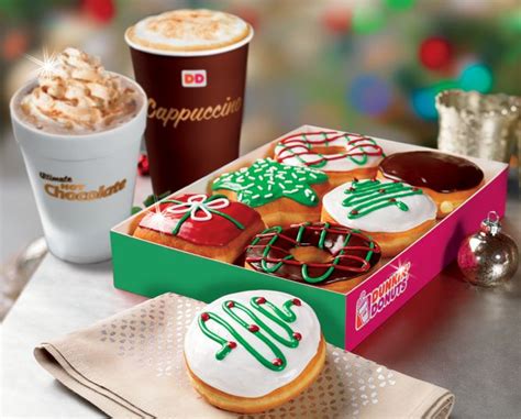 Dunkin Christmas Donuts Christmas Donuts Christmas Food Dunkin Donuts