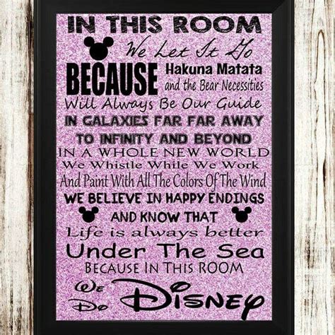 In This House We Do Disney Poster Digital Download Etsy Disney