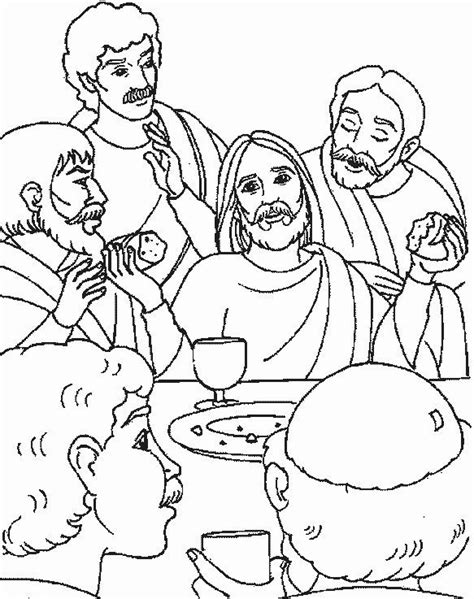 Last Supper Coloring Page Luxury 27 Best Images About The Last Supper