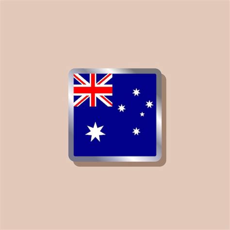 Premium Vector Illustration Of Australia Flag Template