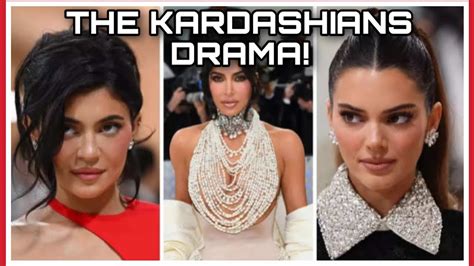 KARDASHIANS MET GALA DRAMA! - YouTube