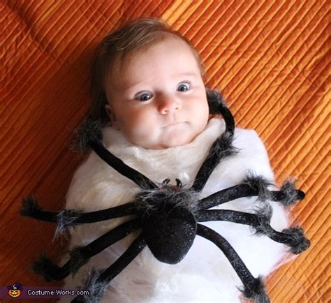 Spider Attack Baby Halloween Costume Easy Diy Costumes Photo 22