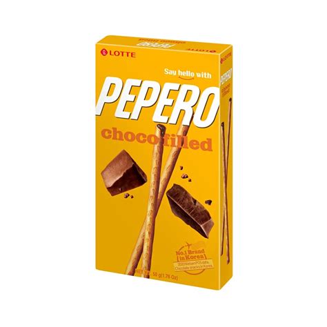 Biskvitinės lazdelės su šokolado įdaru Pepero Nude pristatome