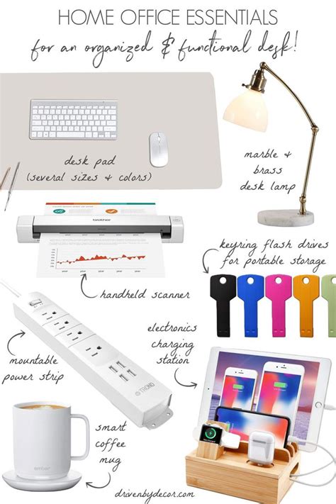 Desk Organization Ideas Simple Tips For Whipping Your Workspace Into
