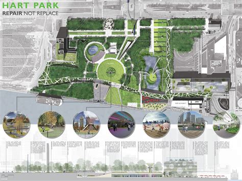 Aia Detroit By Design Competition Hart Park Landscapearchitecture