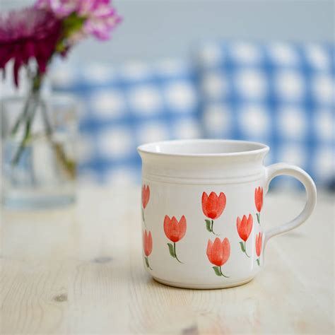 Handmade Ceramic Tulip Mug By Terry Pottery Notonthehighstreet Com