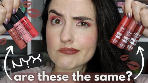 New Nyx Smooth Whip Matte Lip Creams Lip Swatches Of All 12 Shades Comparison To Soft Matte