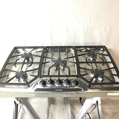 Thermador Burner Stainless Steel Gas Cooktop Sgs Sgs Zs Test Video Ebay