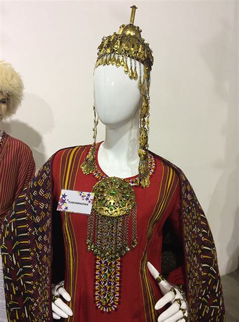 Turkmen National Clothing What Do They Traditionally Wear