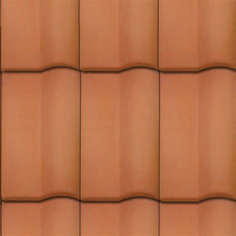 Terracotta Roof Tile Texture Seamless 03474