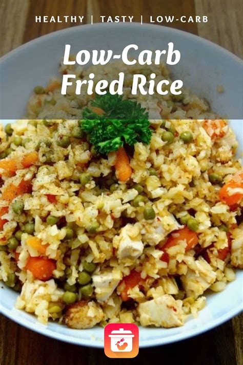 Low Carb Fried Rice Healthy Low Carb Rice Recipe