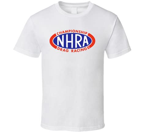Nhra Logo Championship Drag Racing Motorsports Car Enthusiast Fan T Shirt