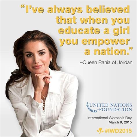 Queen Rania Quote Queen Rania Politician Quote Woman Quotes