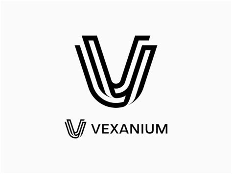 Vexanium Letter V Logo Design Icon Branding Logotype By Satriyo