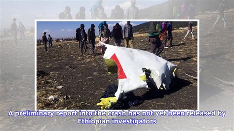 World News Ethiopian Airlines Pilots Followed Boeings Emergency Procedures Before Crash Youtube