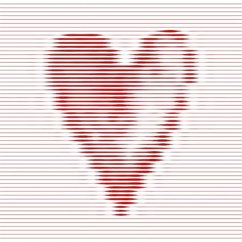 Premium Vector Abstract Heart Illustration